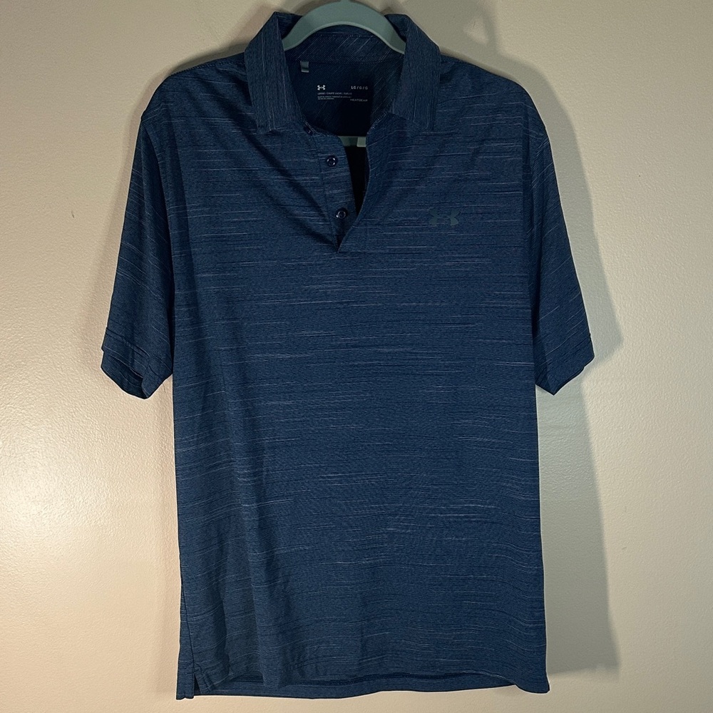 Under Armour Men's Navy Polo Shirt